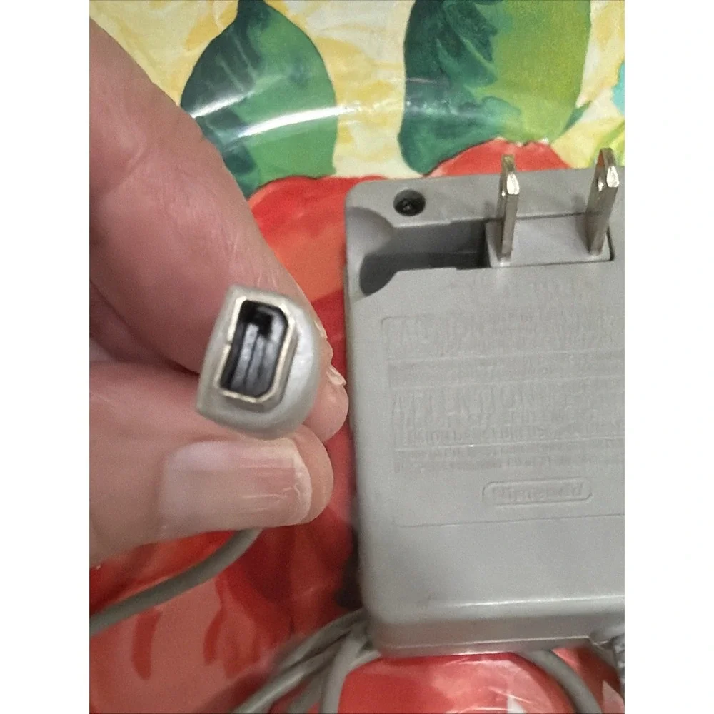 Nintendo WAP-002 Wall Charger for Nintendo DS/3DS/2DS XL - Gray